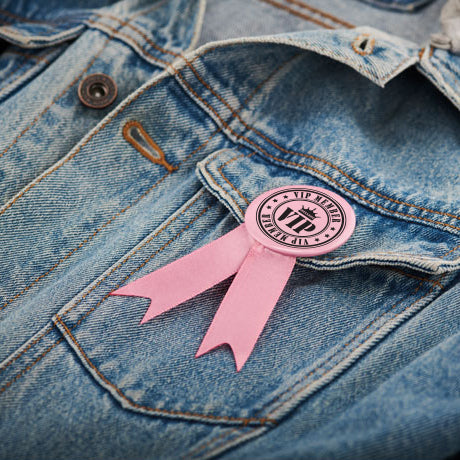 Branded Ribbon Badge