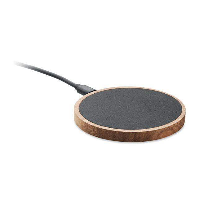 Acacia and PU Wireless Charger