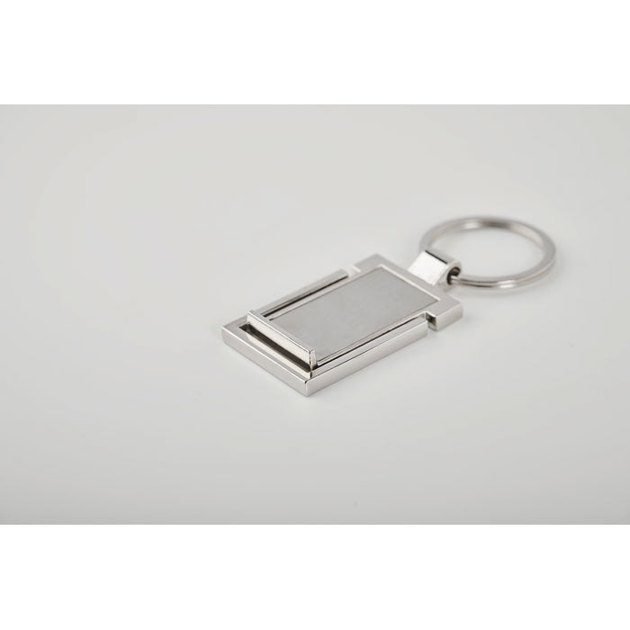 Branded Metal Key Ring Phone Stand without branding