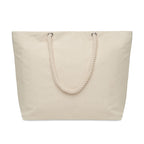 Branded Cord Handle Beach Bag 220gsm without branding