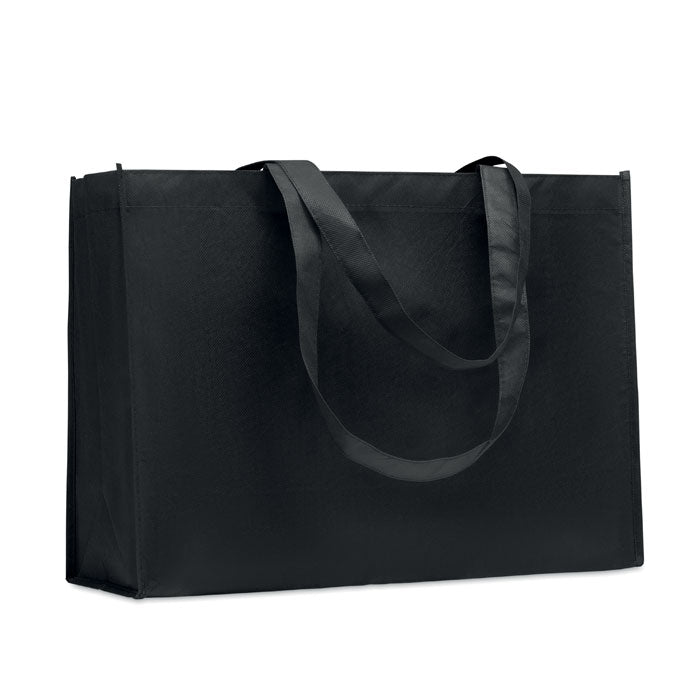 Branded RPET Non-woven Shopping Bag 45 x 16 x 32cm in Black