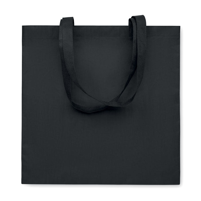 Branded RPET Non-woven Shopping Bag 38 x 42cm in Black