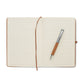 Recycled Leather Notebook Gift Set
