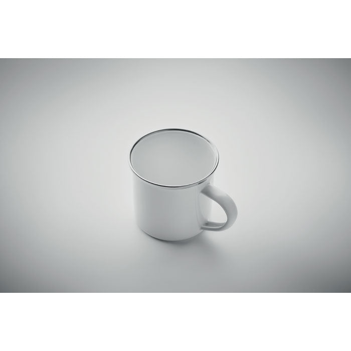 Branded Sublimation Vintage Enamel Mug - 200ml without branding