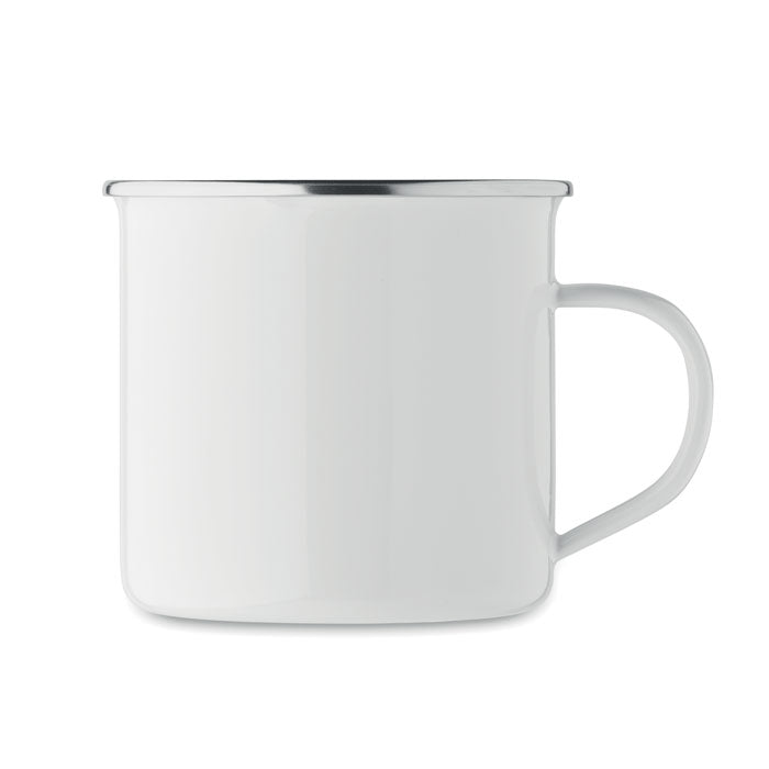 Branded Sublimation Vintage Enamel Mug - 500ml without branding
