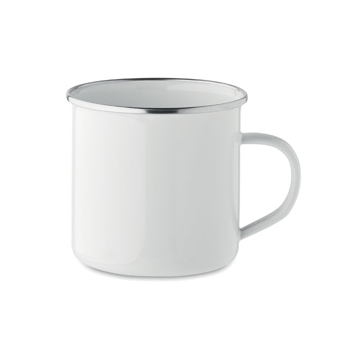 Branded sublimation vintage enamel mug, 500ml