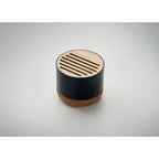 Branded Cork and Aluminium Wireless Speaker without branding