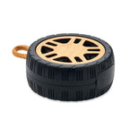 Branded Tyre Shaped Wireless Speaker without branding