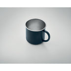 Branded Single Wall Recycled Steel Mug without branding