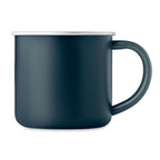 Branded Single Wall Recycled Steel Mug without branding