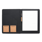 Branded A4 Cork Conference Folder with Pen without branding