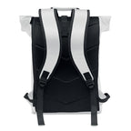 Branded Laptop PU Rolltop Backpack without branding