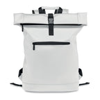 Branded Laptop PU Rolltop Backpack without branding