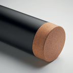 Branded Stainless Steel and Cork Water Bottle