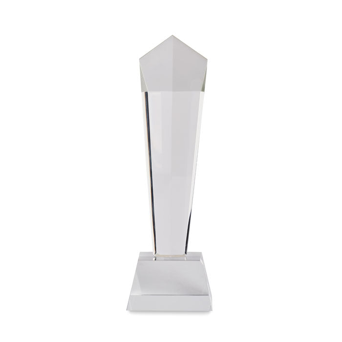 Branded Crystal Trophy without branding