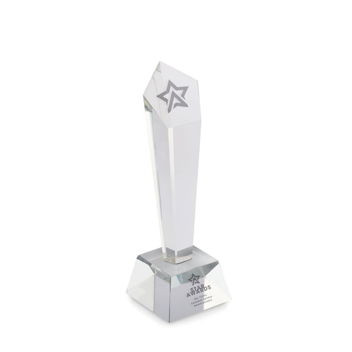 Branded Crystal Trophy