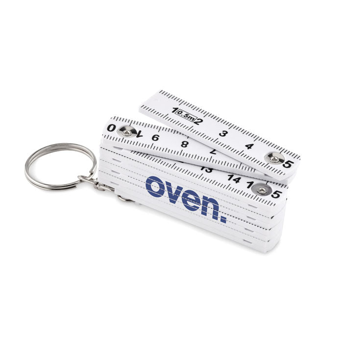 Branded Carpenter's Folding Ruler Key Ring 50cm