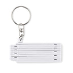 Branded Carpenter's Folding Ruler Key Ring 50cm without branding