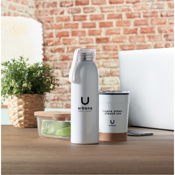 Branded Coloured Water Bottle and Lid