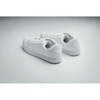PU White Trainers in use