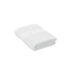 Branded Organic Cotton Terry Towel 50 x 30cm in White
