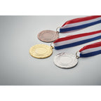 Branded 5cm Iron Medal with Ribbon without branding