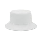 Branded Brushed Cotton Bucket Hat 260gsm in White