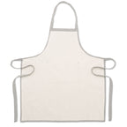 Branded Recycled Cotton Kitchen Apron with Pocket 220gsm without branding