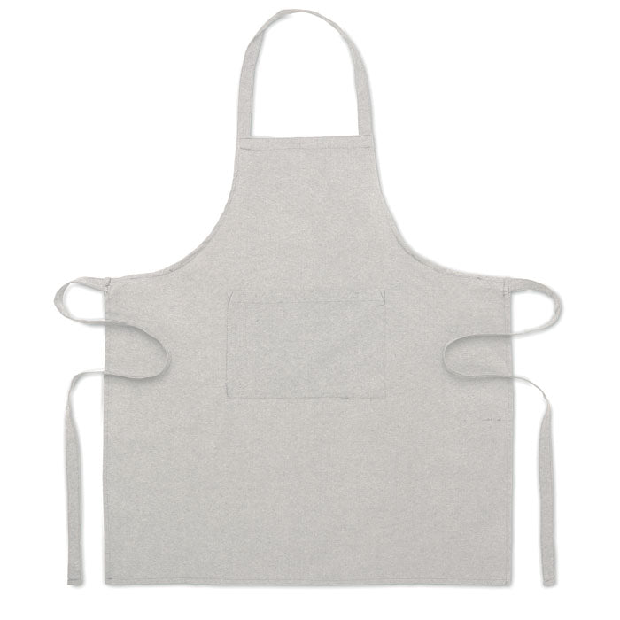 Branded Recycled Cotton Kitchen Apron with Pocket 220gsm