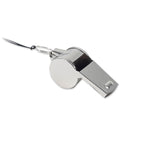 Branded Metal Whistle with Lanyard without branding