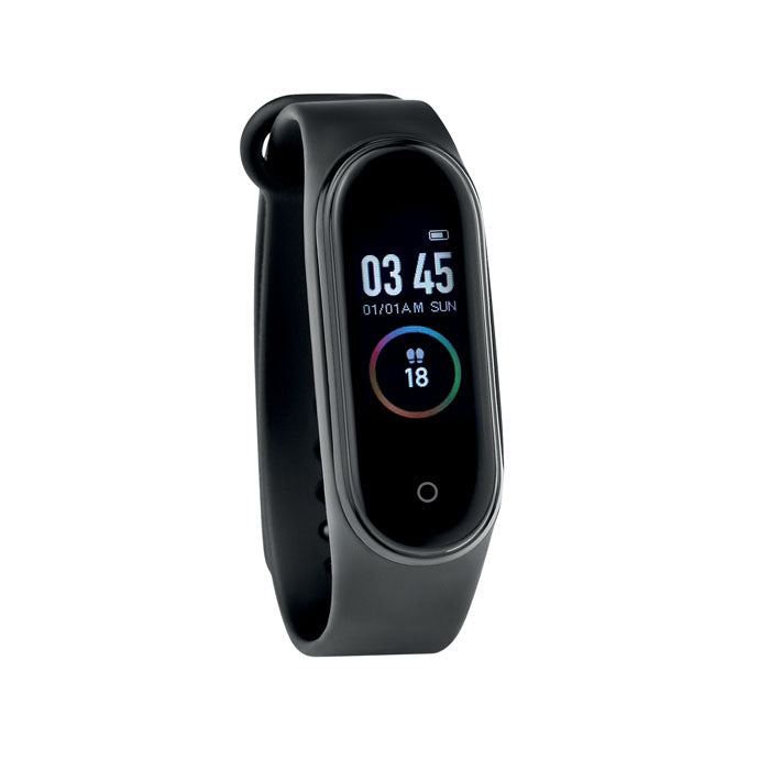Branded ABS Smart Health Watch in Black