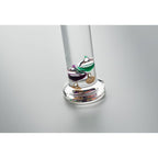 Branded Galileo Thermometer in use