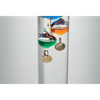 Branded Galileo Thermometer in use
