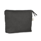 Branded Recycled Cosmetic Bag 320gsm in Black