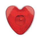 Branded Heart Shaped Reflector Light without branding