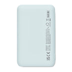 Branded Recycled ABS Power Bank 5000mAh 20W without branding