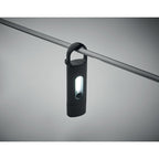 Branded Pocket Rechargeable COB Flashlight in use
