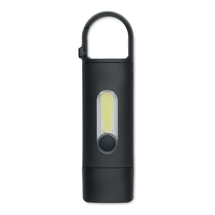 Branded Pocket Rechargeable COB Flashlight without branding