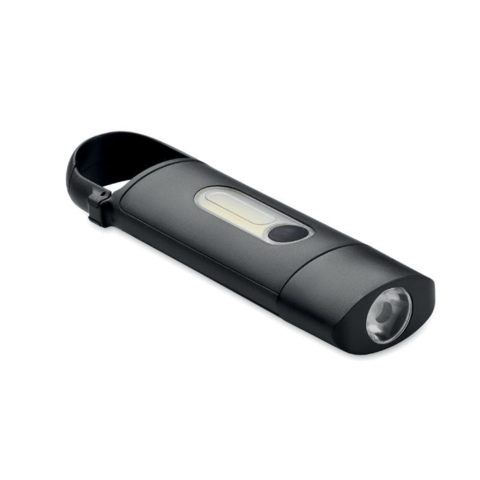 Branded Pocket Rechargeable COB Flashlight