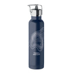 Branded Vacuum Bottle with Built-In Straw