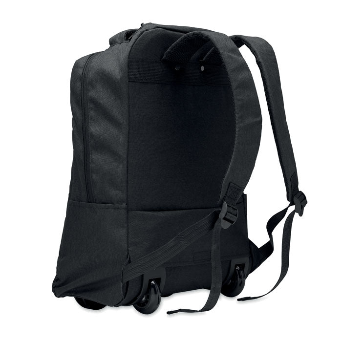 Branded 480D RPET Backpack Trolley without branding
