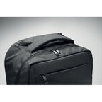 Branded 480D RPET Backpack Trolley in use