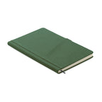 Branded A5 PU Notebook with Front Phone Pocket