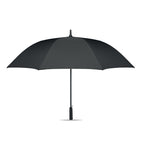 Branded 27 Inch RPET Windproof Umbrella in Black