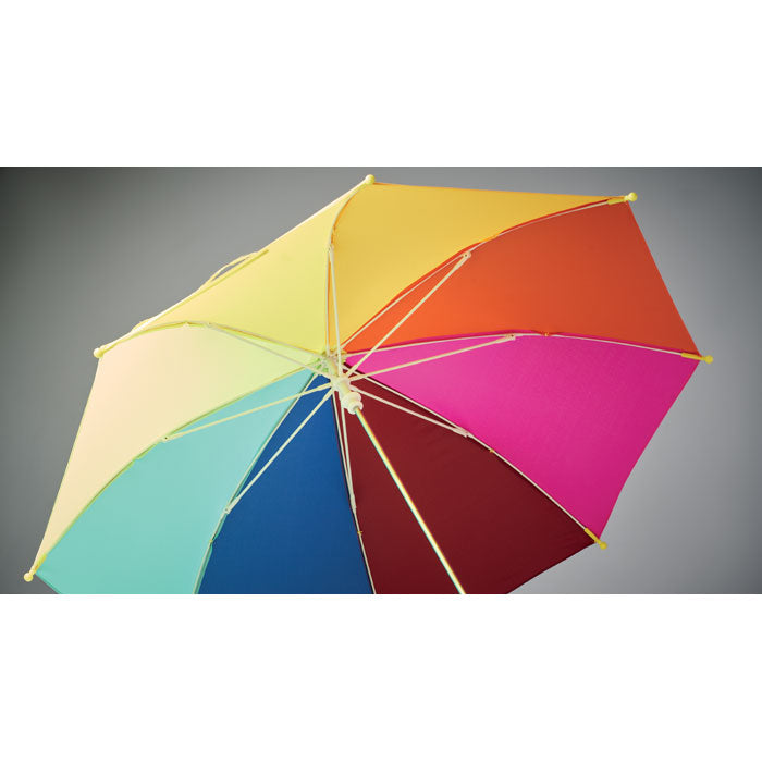 Branded Kids 18 Inch Rainbow Umbrella without branding