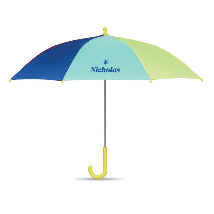 Branded Kids 18 Inch Rainbow Umbrella
