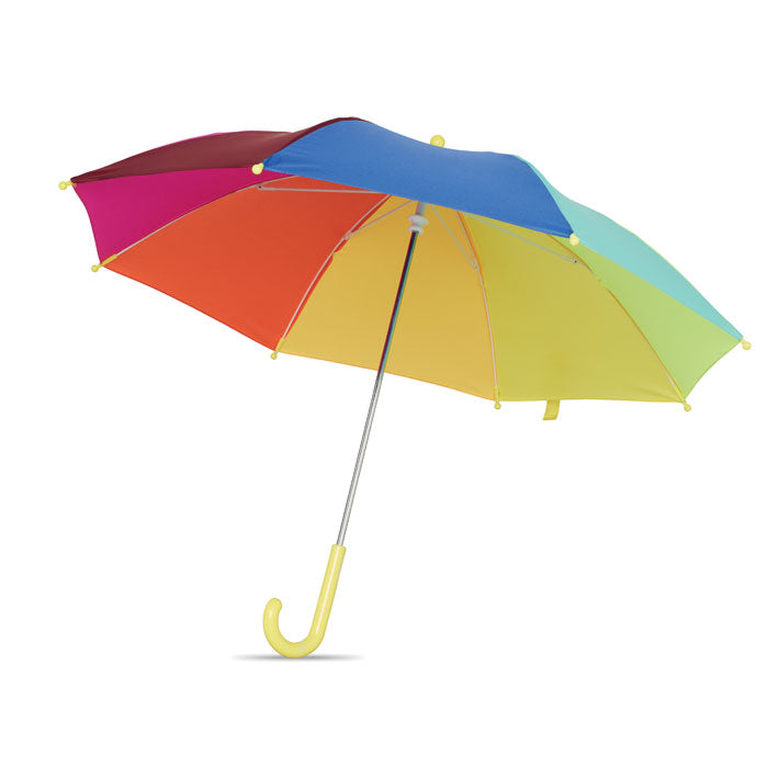 Branded Kids 18 Inch Rainbow Umbrella without branding