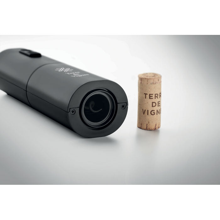 Branded Electric Wine Bottle Opener in use