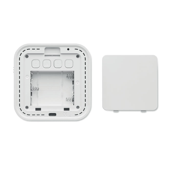 Branded Recycled LED Alarm Clock without branding