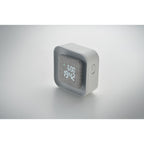 Branded Recycled LED Alarm Clock in use